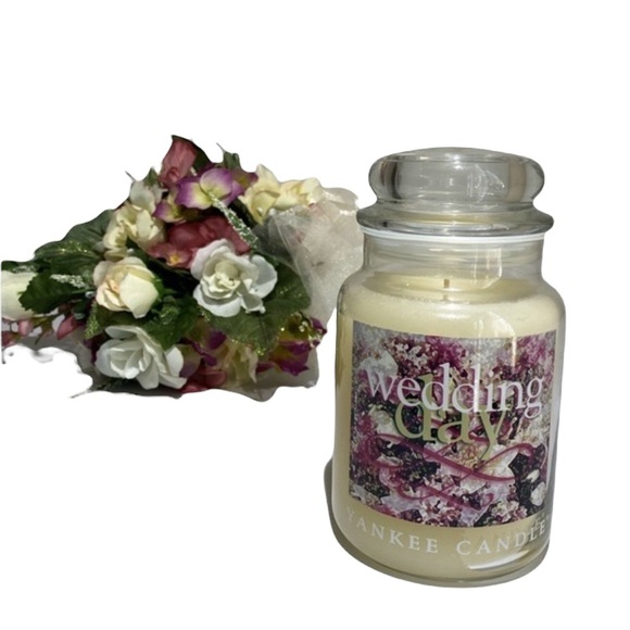 Yankee Candle Jar Wedding Day Rare Limited Edition Luxury Fragrance Gifts Decor - Picture 5 of 5